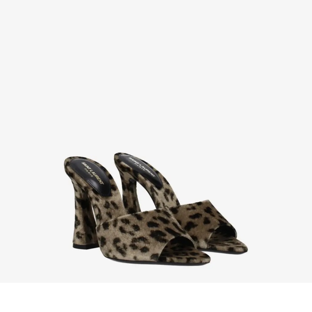 Saint Laurent Leopard Print Women's Shoes